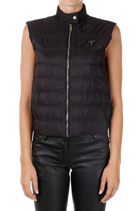 prada womens gilet|Prada down jacket men.